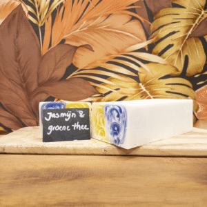 Zeep Plak Jasmine & Green Tea - Kalmerende Bloemengeur