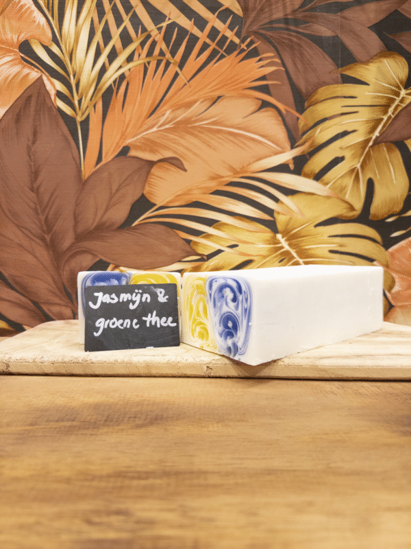 Zeep Plak Jasmine & Green Tea - Kalmerende Bloemengeur