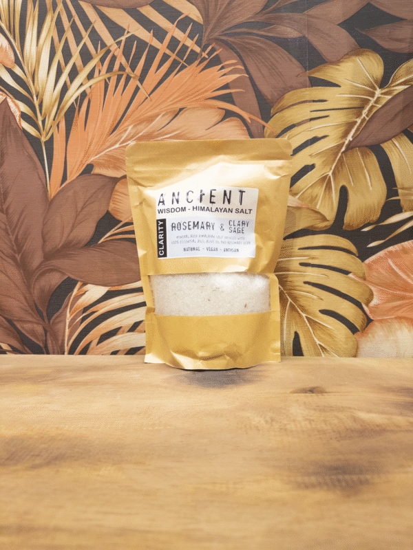 Bath Salt Himalaya Salt: roseMary & clay Sage